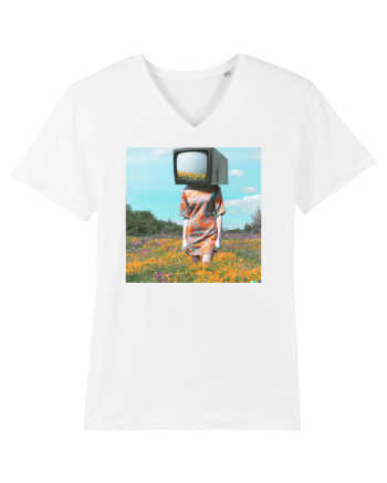 TV Head White