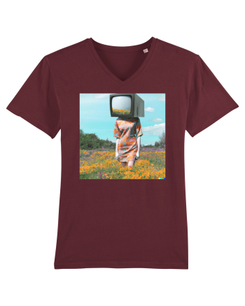 TV Head Burgundy
