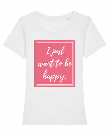 i just want to be happy3 White