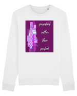 persistent rather than perfect Bluză mânecă lungă Unisex Rise