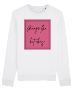 strange flex but okay4 Bluză mânecă lungă Unisex Rise