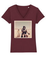 Star-Bike Wars Tricou mânecă scurtă guler V Damă Evoker