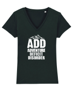 Adventure Tricou mânecă scurtă guler V Damă Evoker