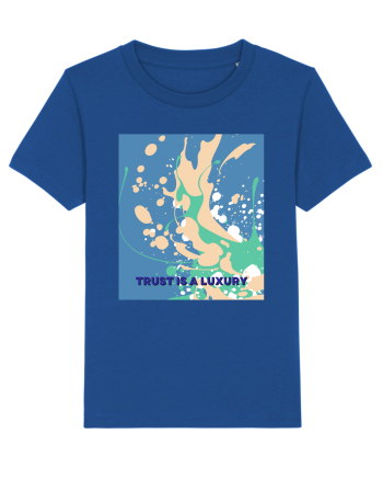 trust is a luxury2 Majorelle Blue