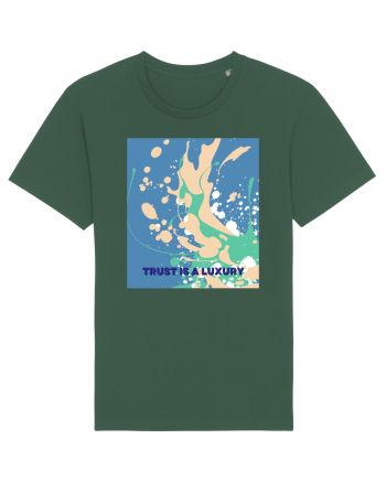 trust is a luxury2 Bottle Green