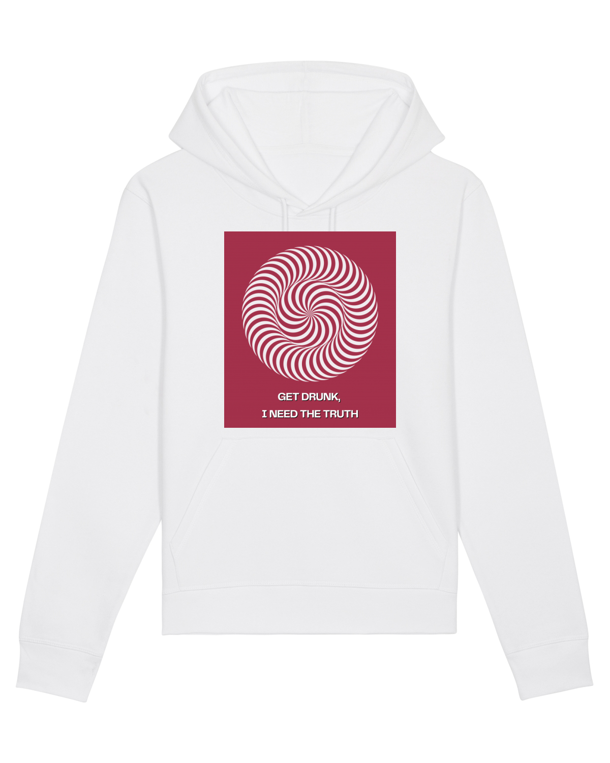 Hanorac Unisex Drummer White