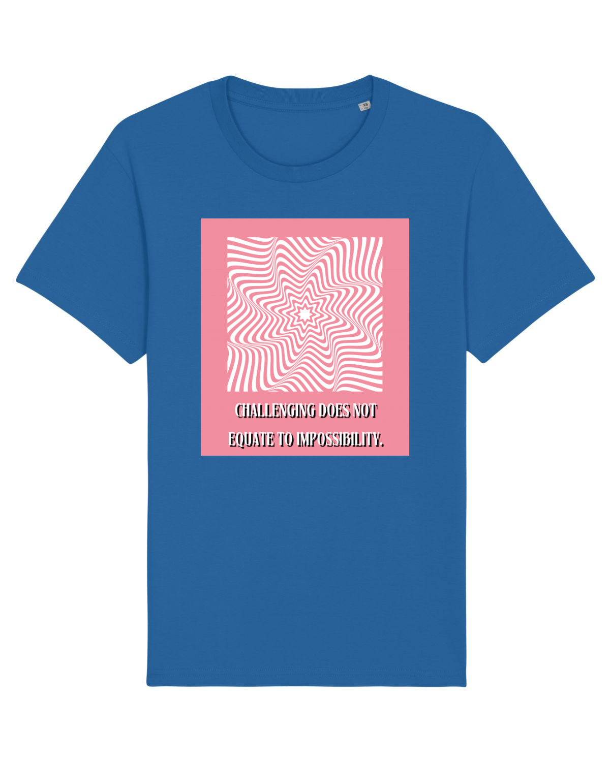 Tricou mânecă scurtă Unisex Rocker Royal Blue
