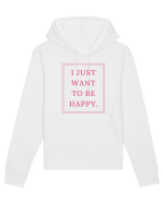 i just want to be happy4 Hanorac Unisex Drummer