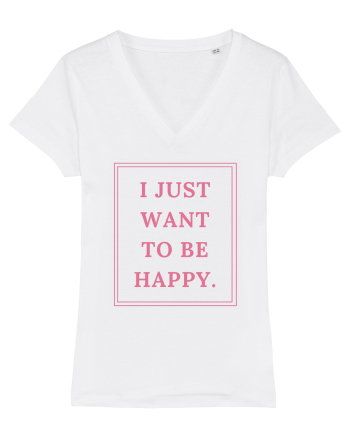 i just want to be happy4 White