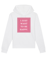i just want to be happy5 Hanorac Unisex Drummer