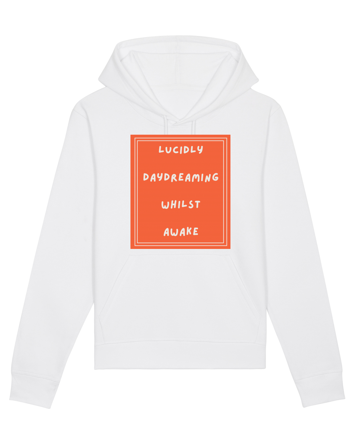 Hanorac Unisex Drummer White