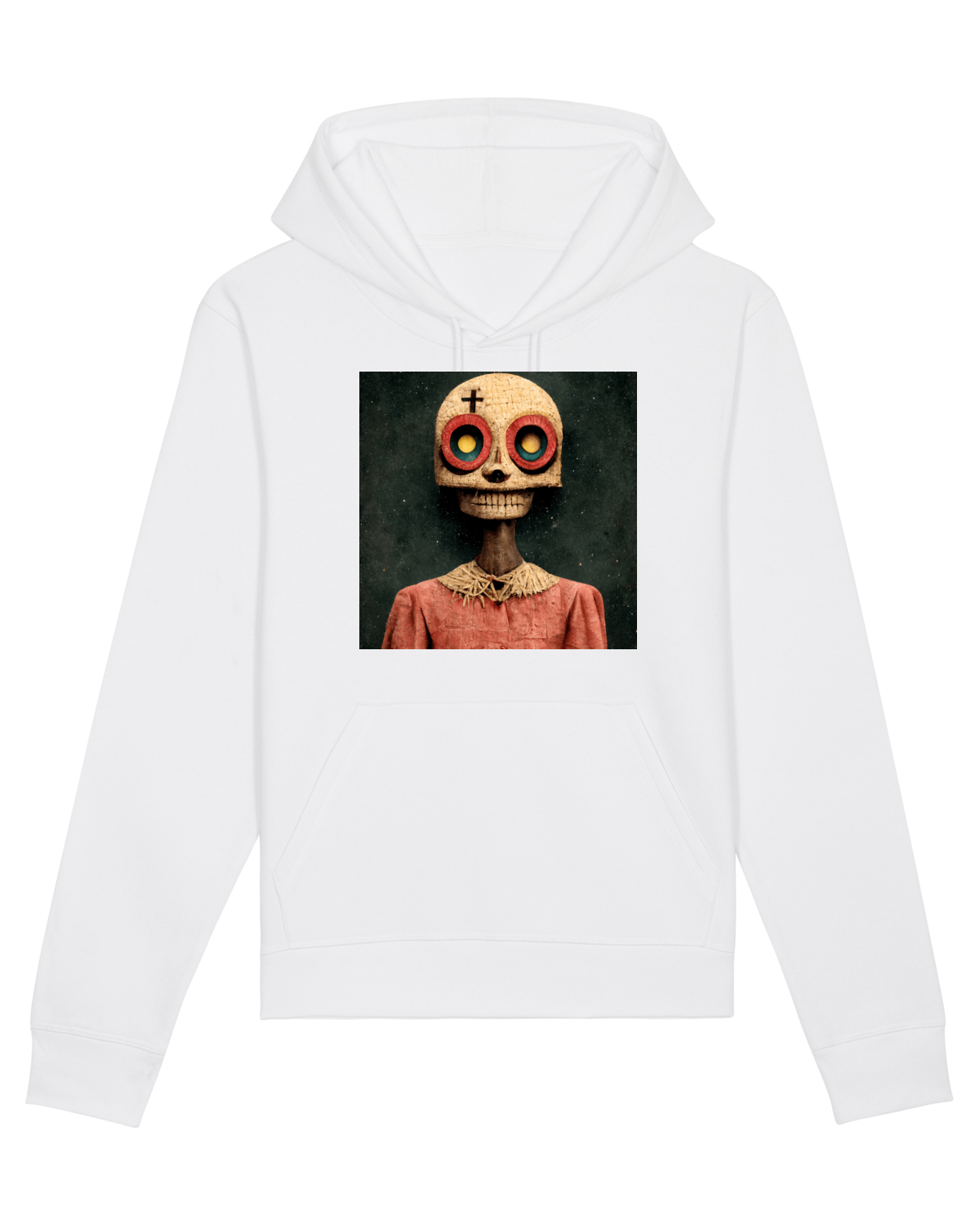 Hanorac Unisex Drummer White