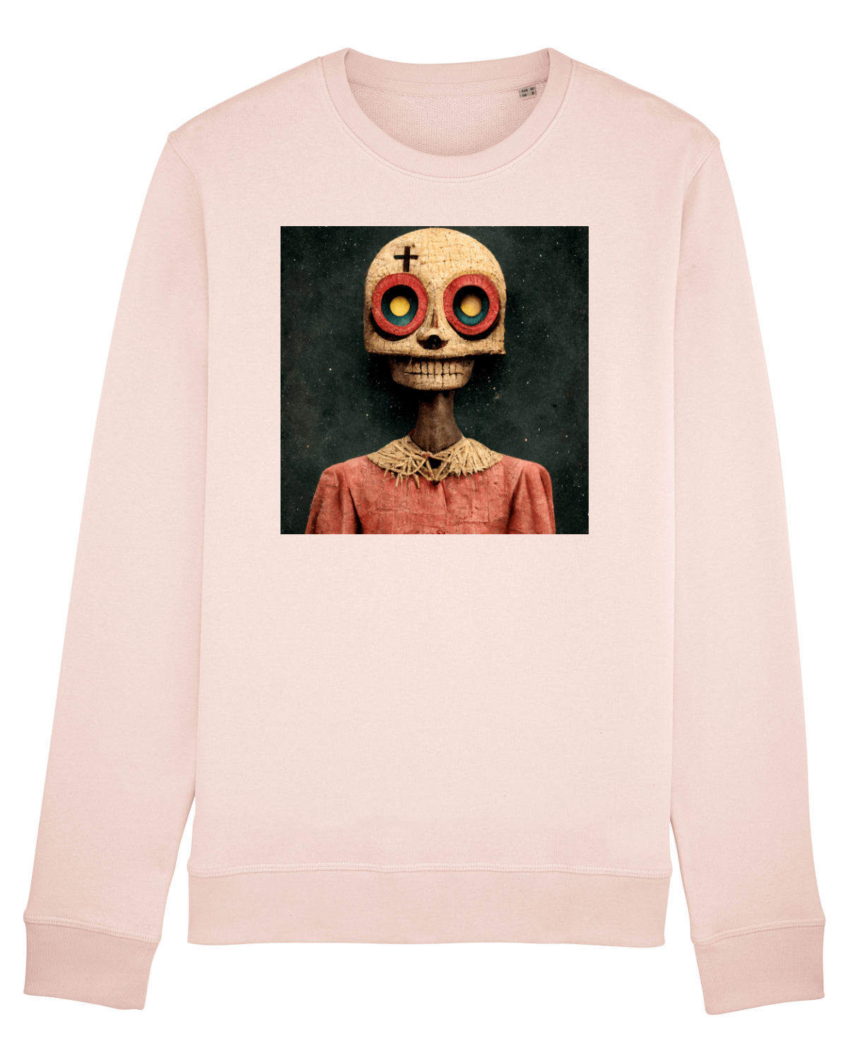 Bluză mânecă lungă Unisex Rise Candy Pink