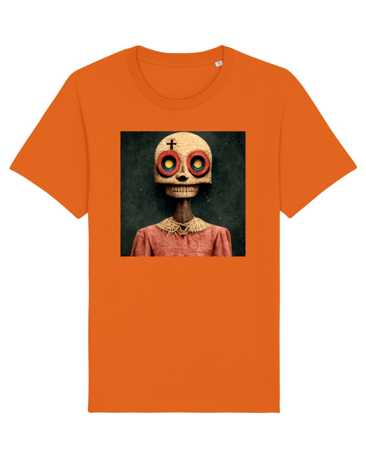 Tricou mânecă scurtă Unisex Rocker Bright Orange