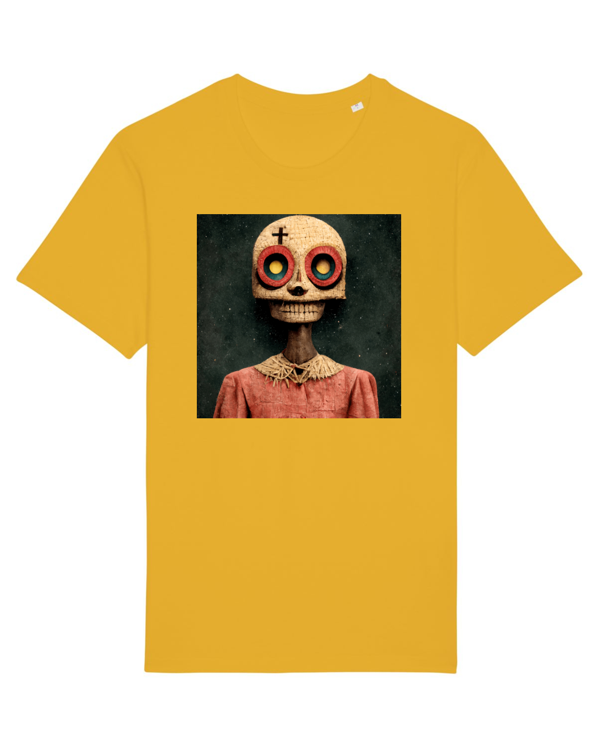 Tricou mânecă scurtă Unisex Rocker Spectra Yellow