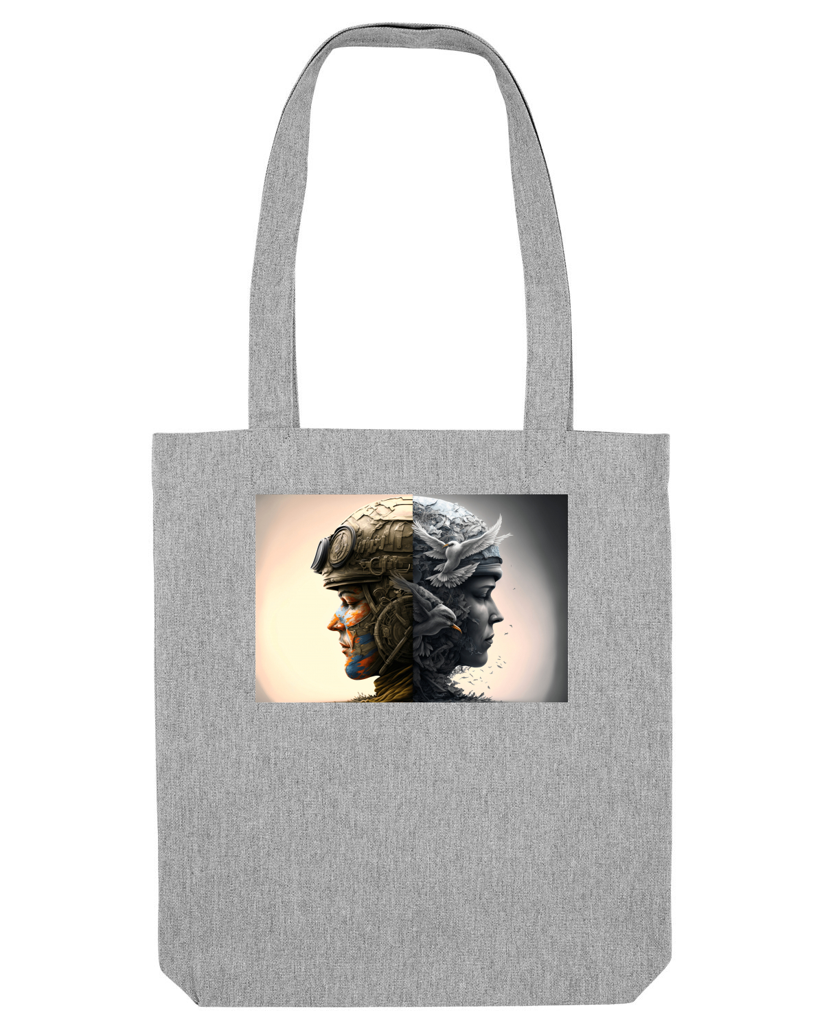Sacoșă textilă Heather Grey