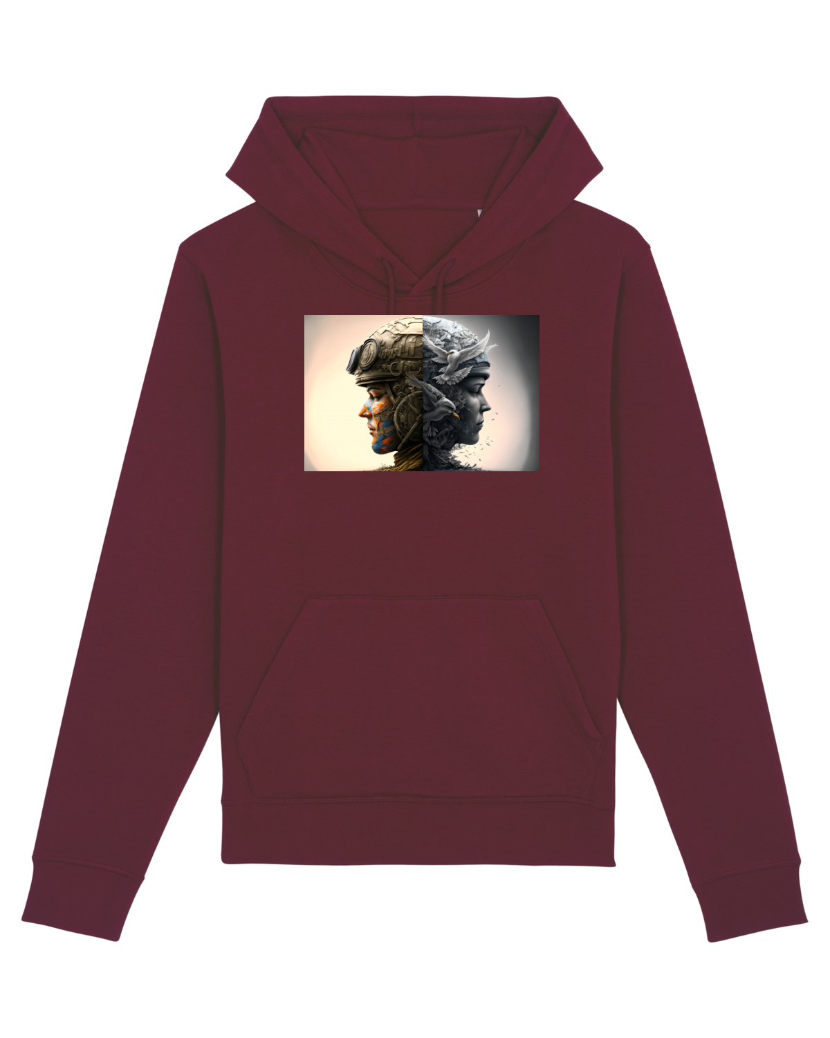 Hanorac Unisex Drummer Burgundy