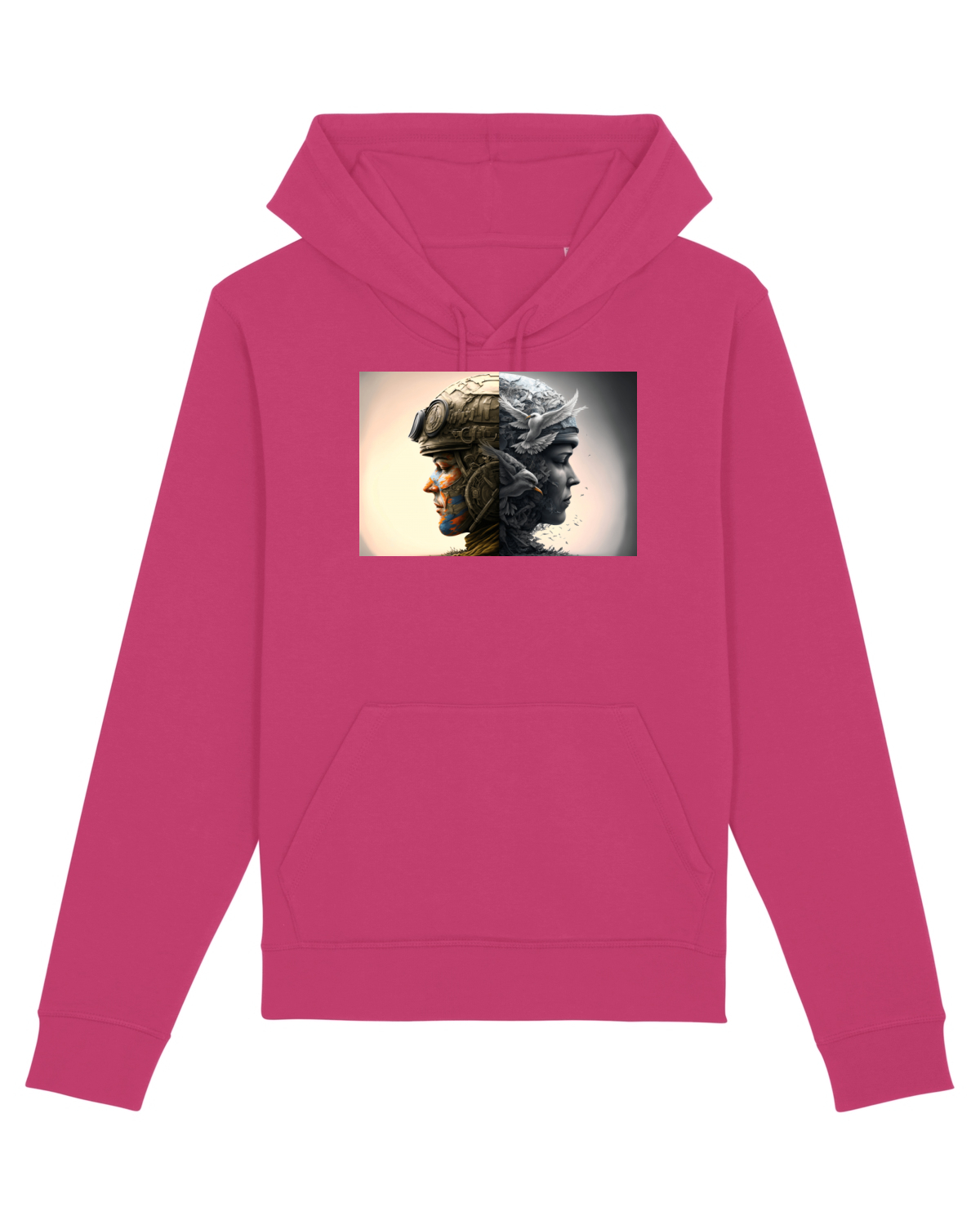 Hanorac Unisex Drummer Raspberry