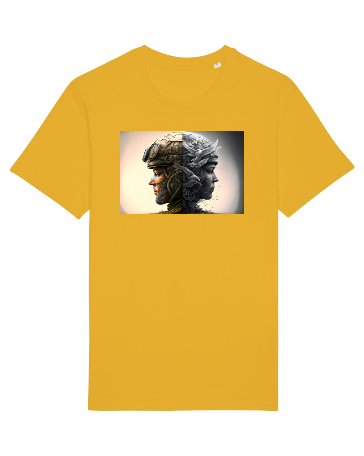 Tricou mânecă scurtă Unisex Rocker Spectra Yellow