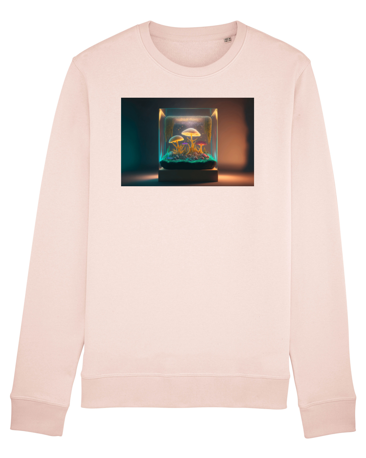 Bluză mânecă lungă Unisex Rise Candy Pink
