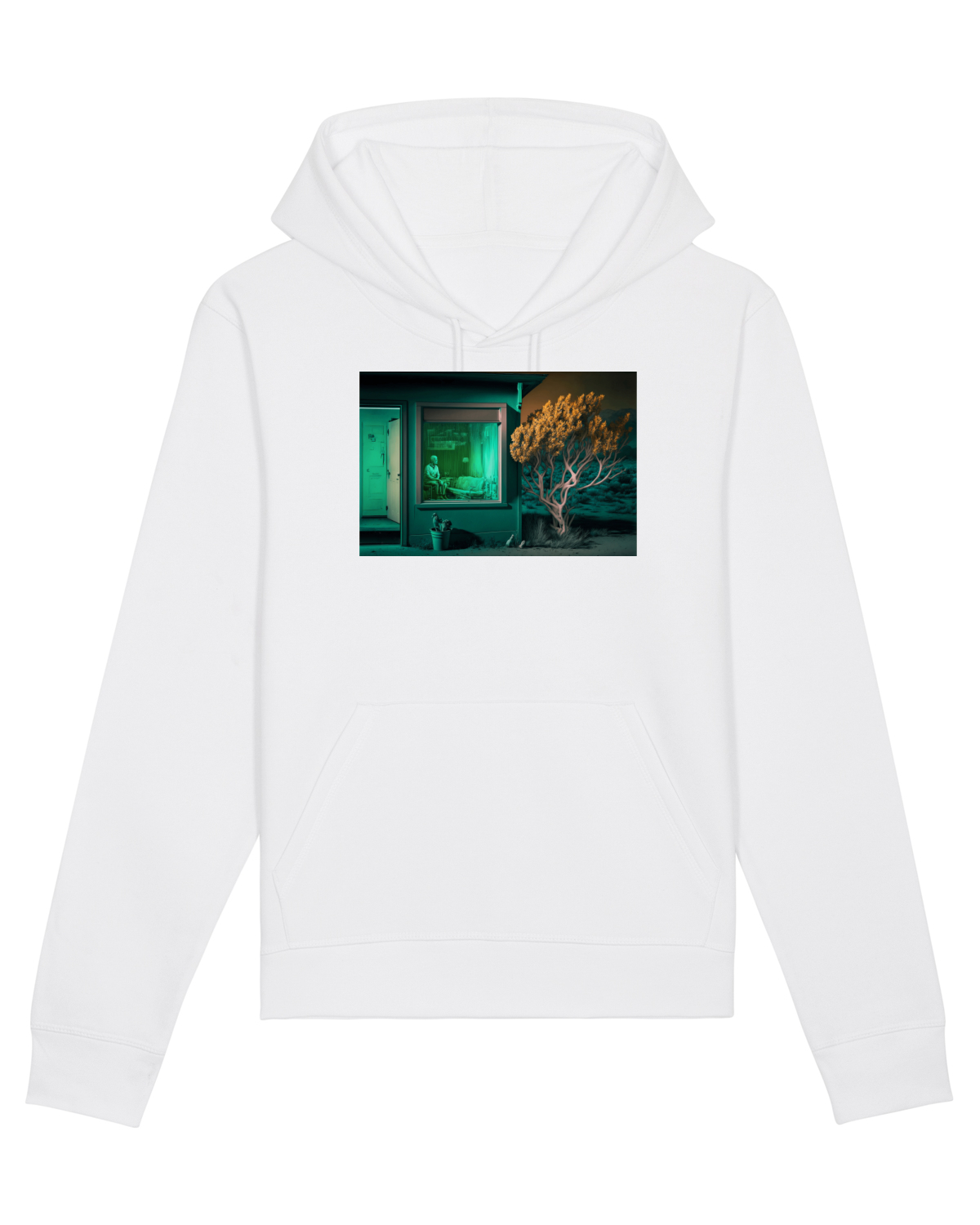 Hanorac Unisex Drummer White