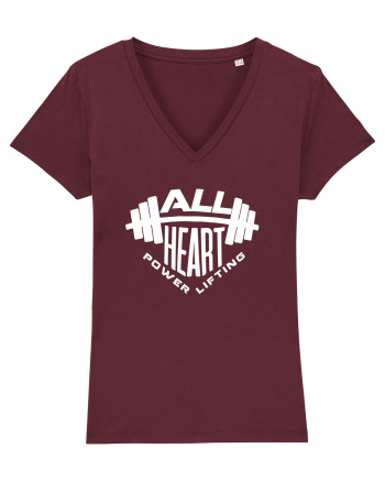 All Heart Power lifting Burgundy