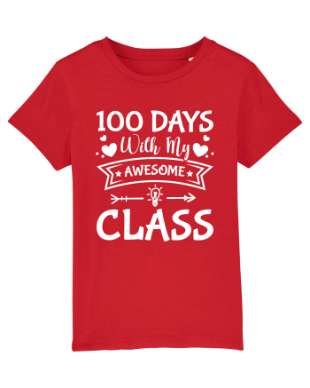 100 Days With My Awesome Class Red