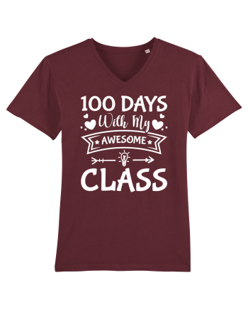 100 Days With My Awesome Class Burgundy