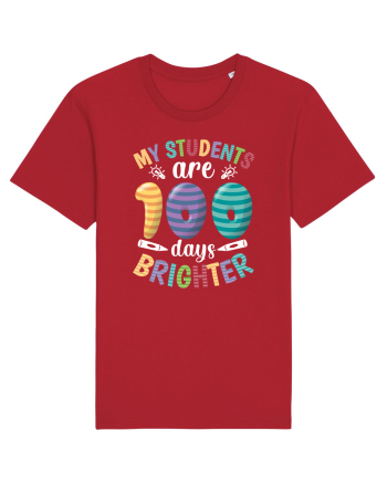 My students are 100 days brighter Red