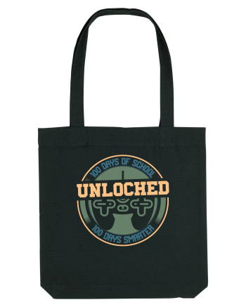 100 Days Of School Unlocked 100 Days Smarter Black