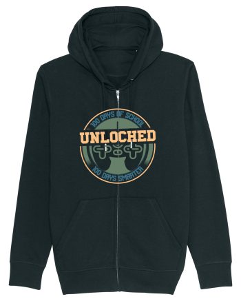 100 Days Of School Unlocked 100 Days Smarter Black