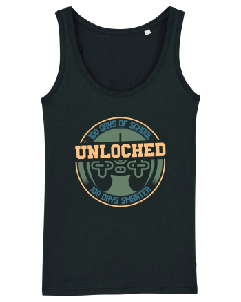 100 Days Of School Unlocked 100 Days Smarter Black