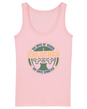 100 Days Of School Unlocked 100 Days Smarter Cotton Pink