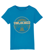 100 Days Of School Unlocked 100 Days Smarter Tricou mânecă scurtă  Copii Mini Creator