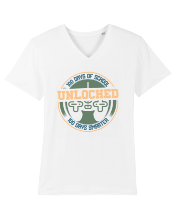 100 Days Of School Unlocked 100 Days Smarter White