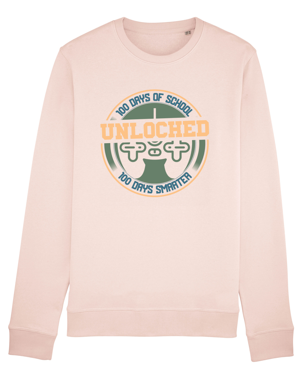 Bluză mânecă lungă Unisex Rise Candy Pink