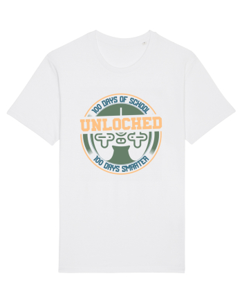 100 Days Of School Unlocked 100 Days Smarter White