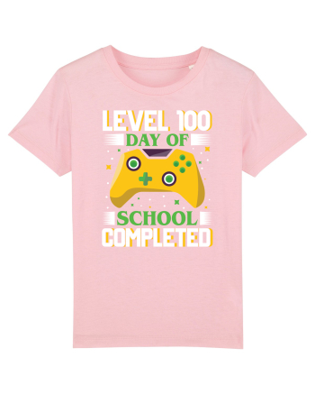 Level 100 Day Of School Completed Cotton Pink