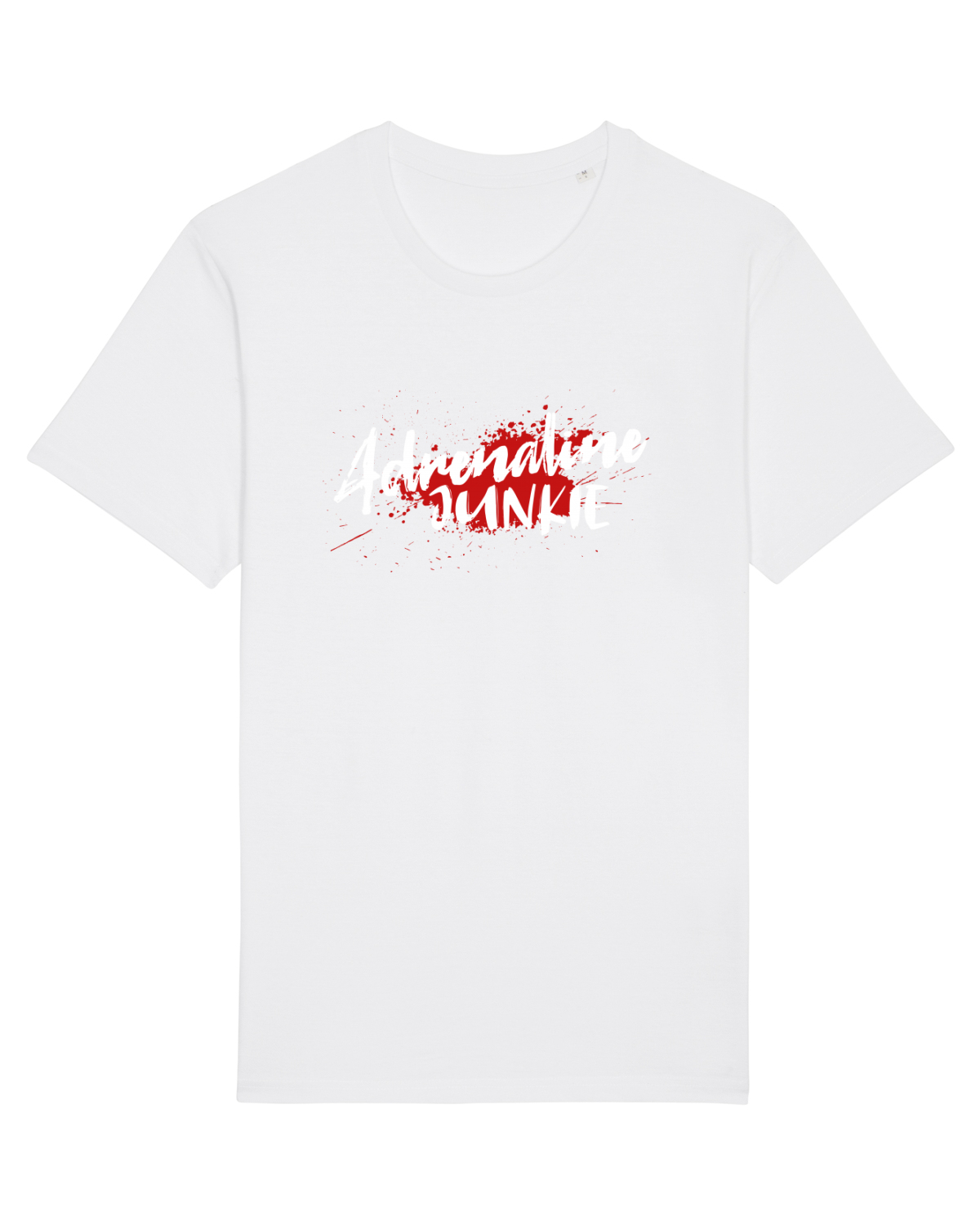 Tricou mânecă scurtă Unisex Rocker White