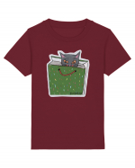 cat in a bag Tricou mânecă scurtă  Copii Mini Creator