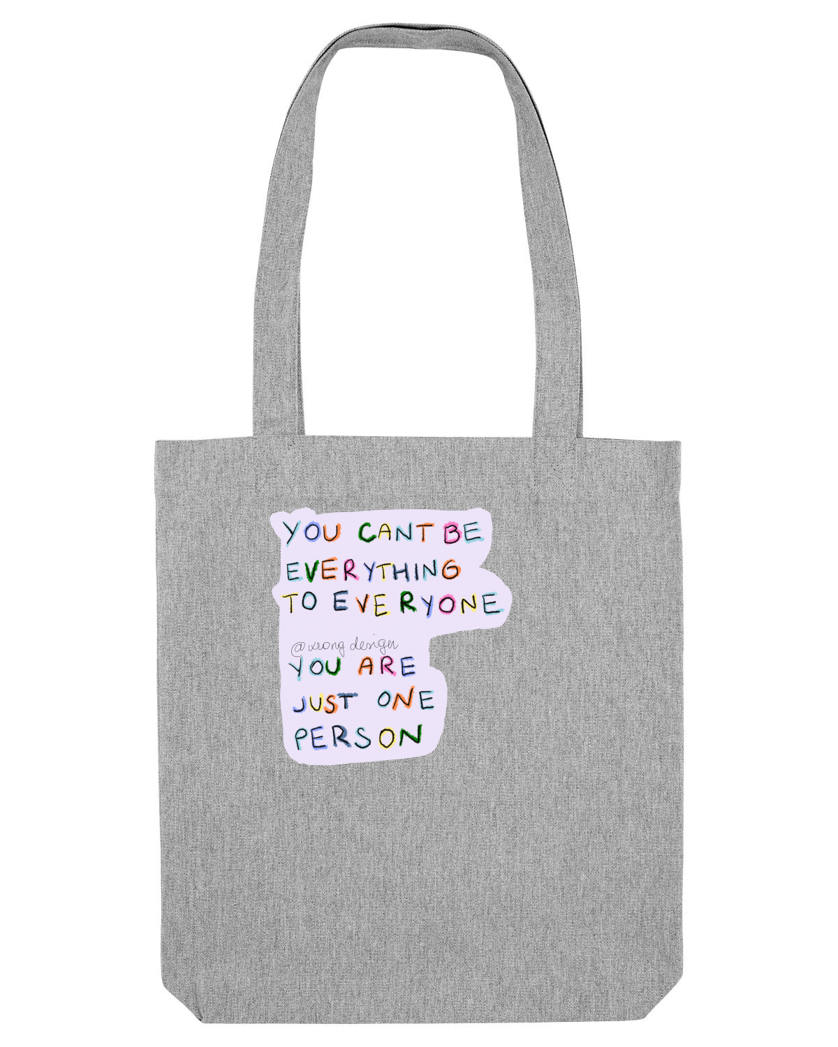 Sacoșă textilă Heather Grey