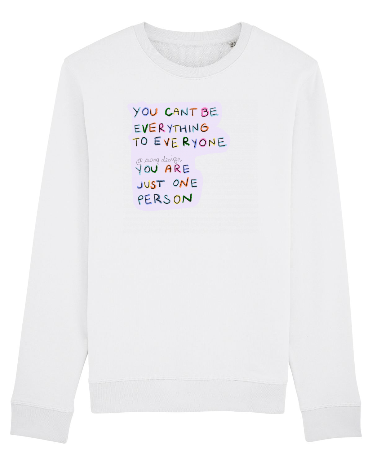 Bluză mânecă lungă Unisex Rise White