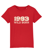 Vintage 1983 BC Wild born Tricou mânecă scurtă  Copii Mini Creator