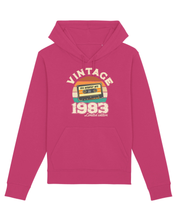Vintage 1983 Retro sunset casette Raspberry