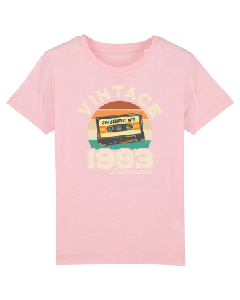 Vintage 1983 Retro sunset casette Cotton Pink