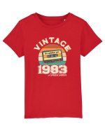 Vintage 1983 Retro sunset casette Tricou mânecă scurtă  Copii Mini Creator