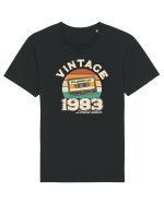Vintage 1983 Retro sunset casette Tricou mânecă scurtă Unisex Rocker