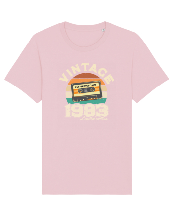 Vintage 1983 Retro sunset casette Cotton Pink