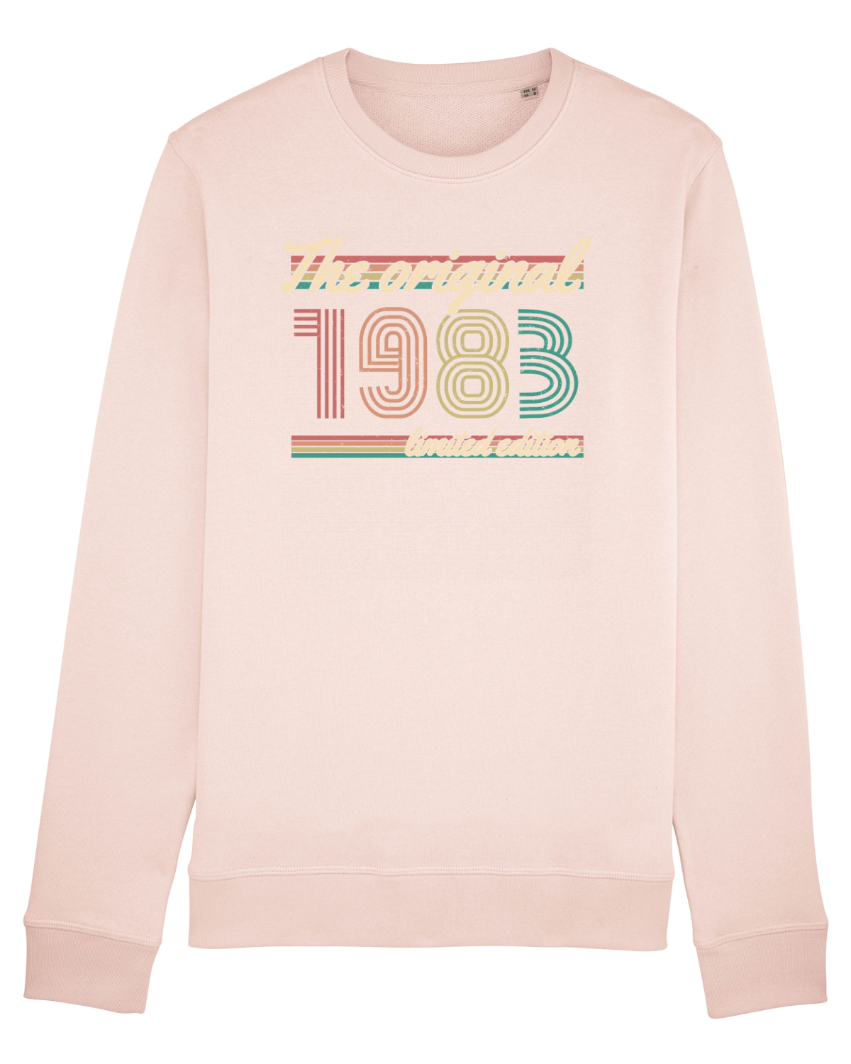 Bluză mânecă lungă Unisex Rise Candy Pink