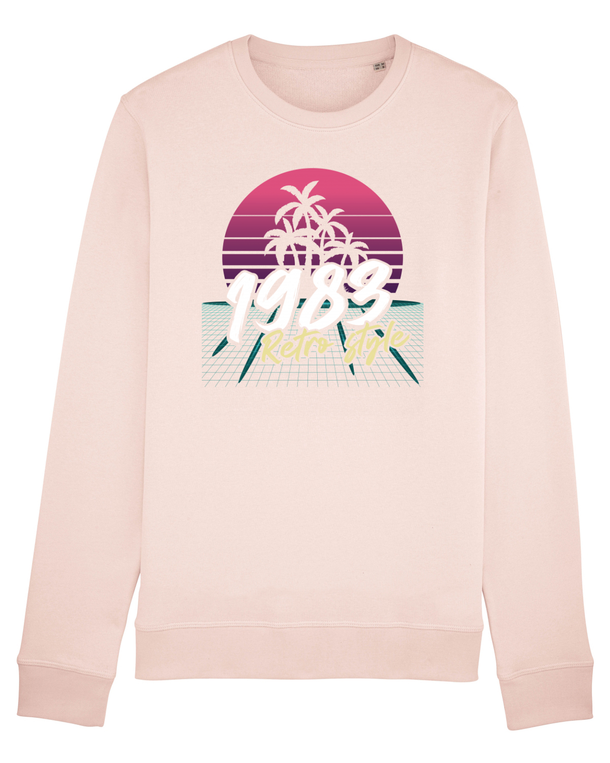 Bluză mânecă lungă Unisex Rise Candy Pink